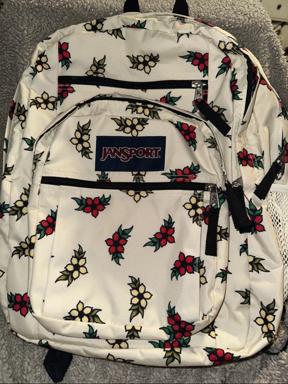 JanSport Tattoo Flower Backpack